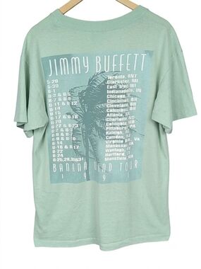 1996 Anvil Jimmy Buffett Banana Wind Tour Graphic Tee Single Stitch